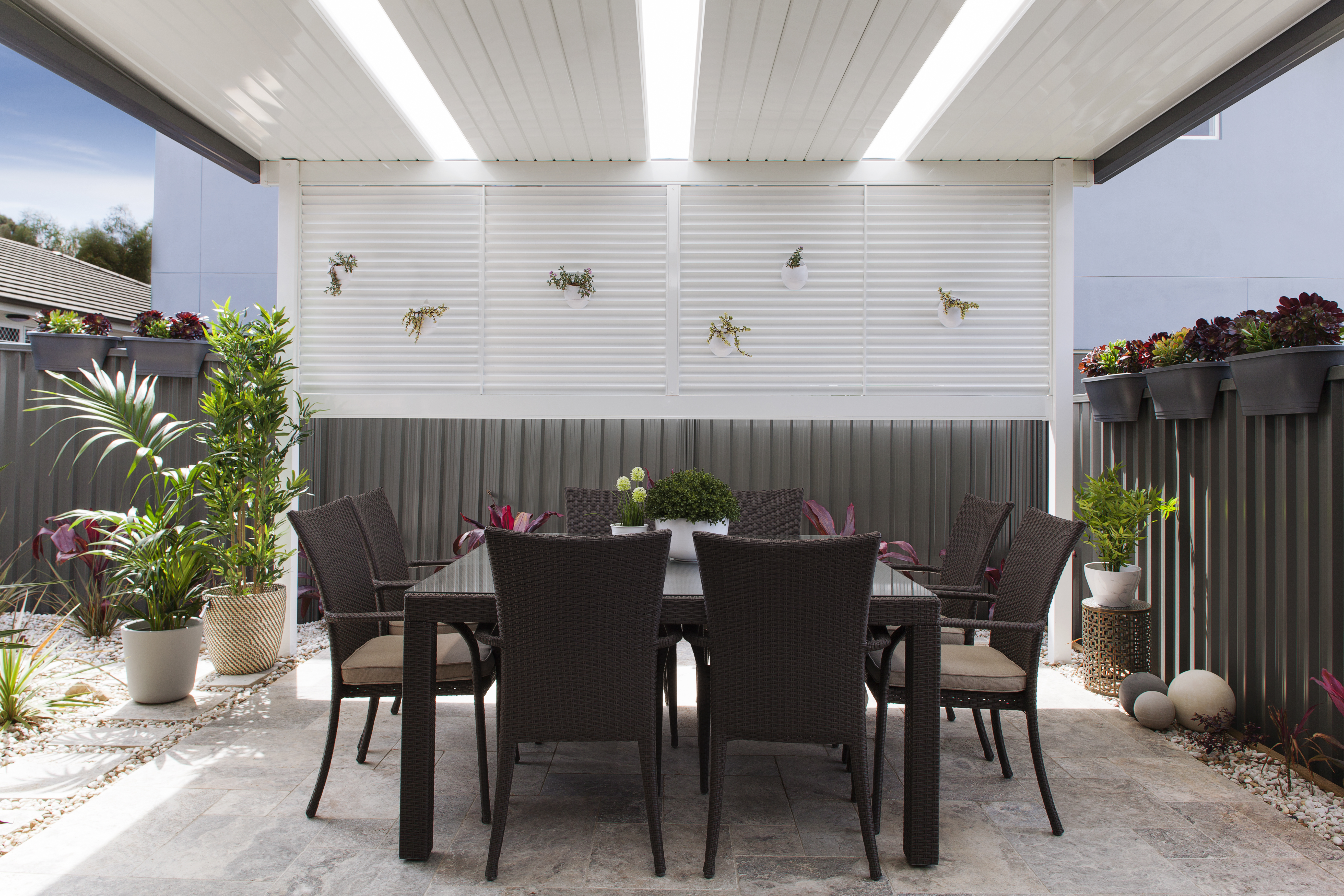 Slimline Attached Patio Kits